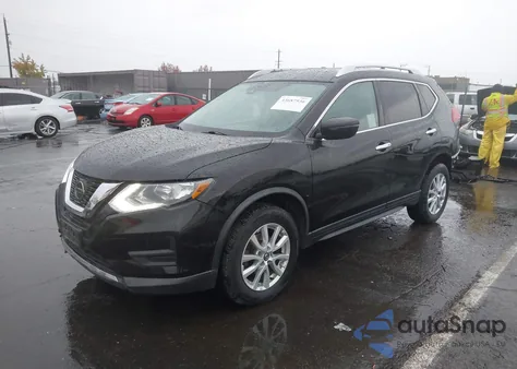 2019 Nissan Rogue Sv из США, поврежденный, VIN KNMAT2MV0KP506516